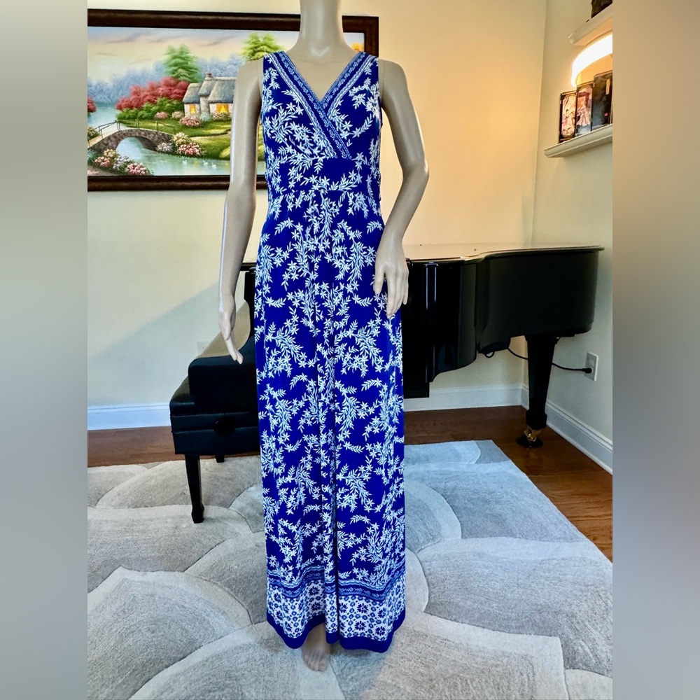 Chaps Floral Maxi Dress